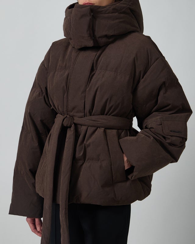 Holzweiler Down Jacket Steilia Brushed Down Jkt Dark brown M