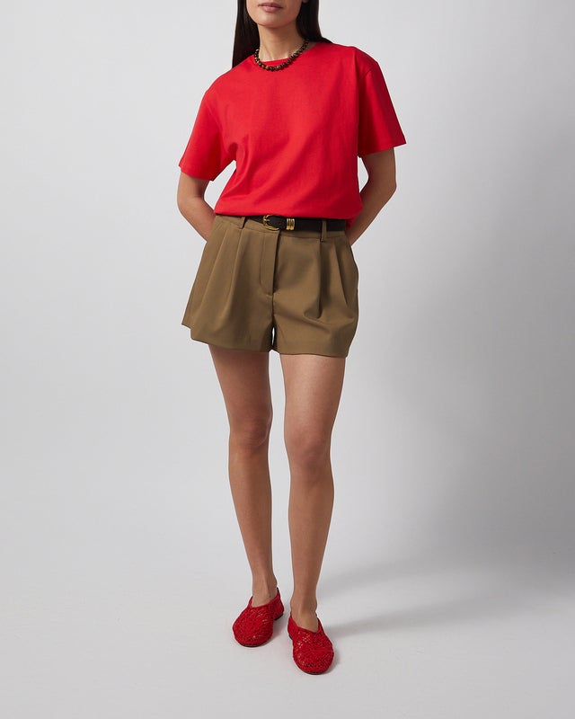 Wakakuu Icons T-Shirt Elsy Cotton Red S