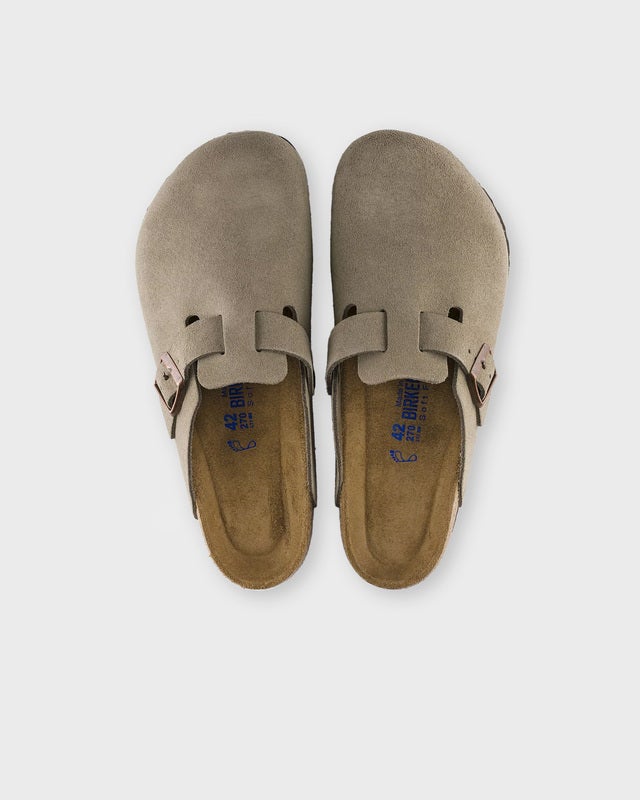 Birkenstock Slipper  Boston Soft Footbed Taupe EUR 36