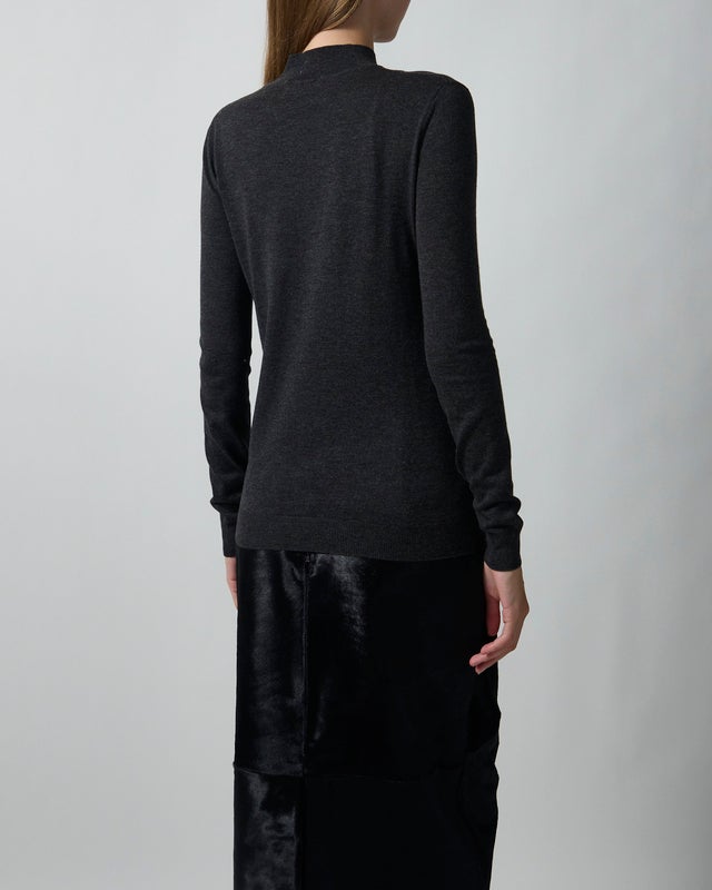 Jil Sander Sweater LS MN Jumper Anthracite IT 42 (EUR 38)