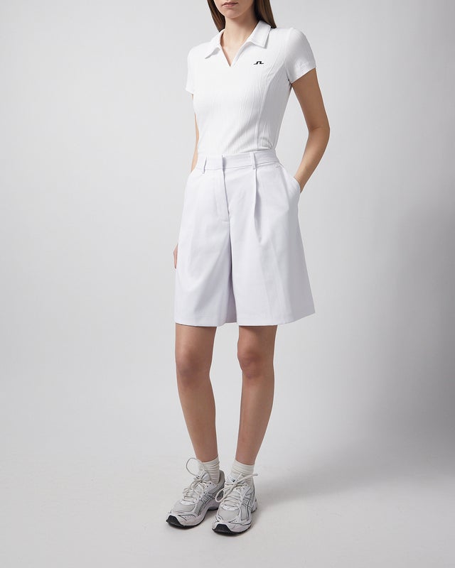 J Lindeberg Top Marlie Polo White M
