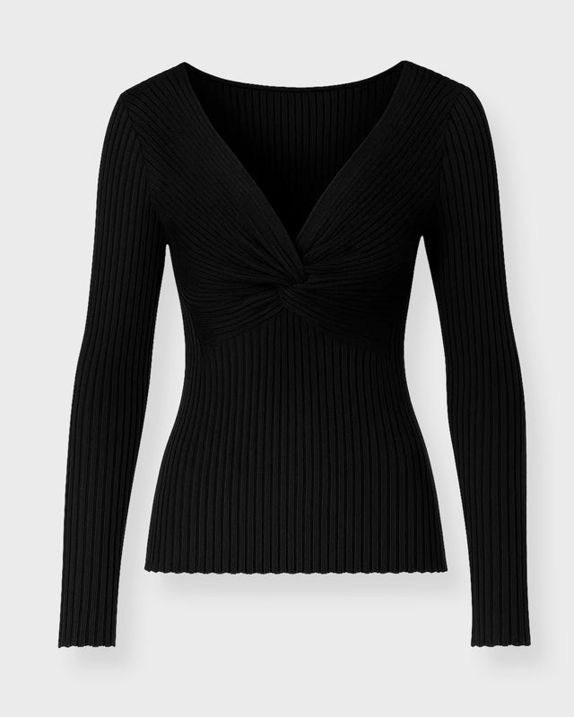 Andiata Top Polly Knit White L