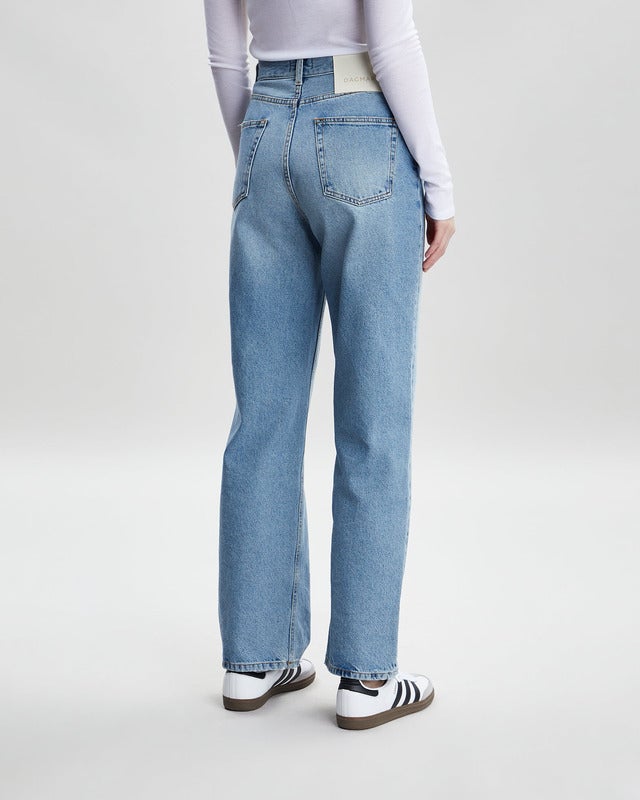Dagmar Jeans Wide Leg Denim Ljusblå W29/L32