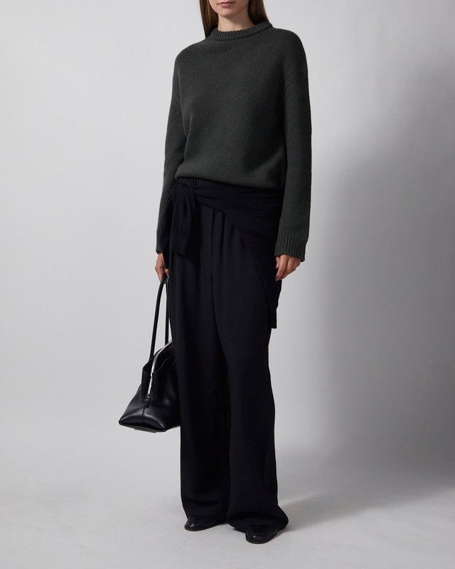 Jil Sander Jumper Bias Knitted CN Dark Green IT 44 (EUR 40)