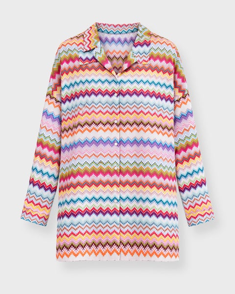 Shirt Chevron-Patterned from Missoni Multicolor 1