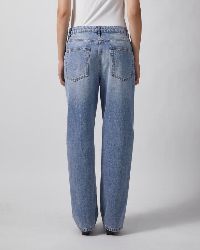 RÓHE Jeans Bruun Signature Baggy Denim Washed Blue 36