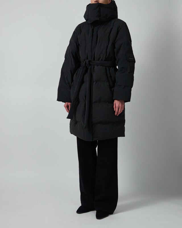 Holzweiler Coat Steilia Brushed Down Black M