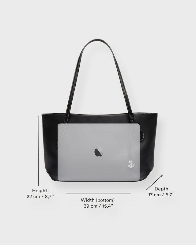 Liffner Bag Sprout Tote Midi Black ONESIZE