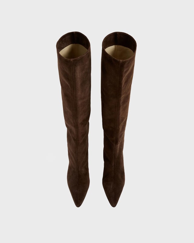 Le Monde Beryl Boots Camille Tall Chocolate EUR 40