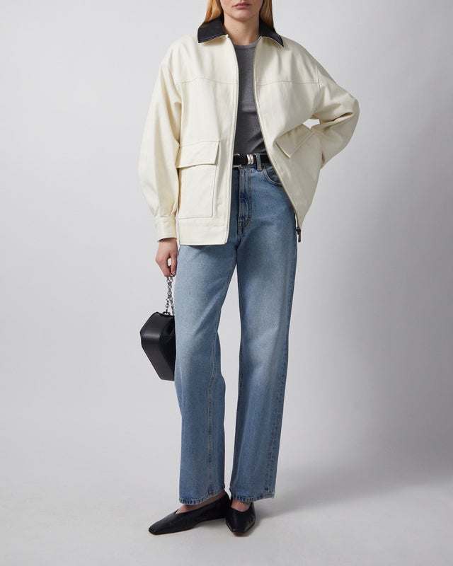 Anine Bing Jacket Holden  Cream M