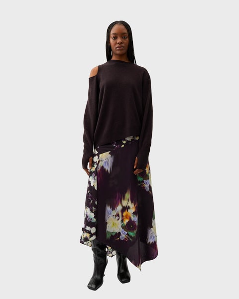 Sweater Knitted Acer Brown 2