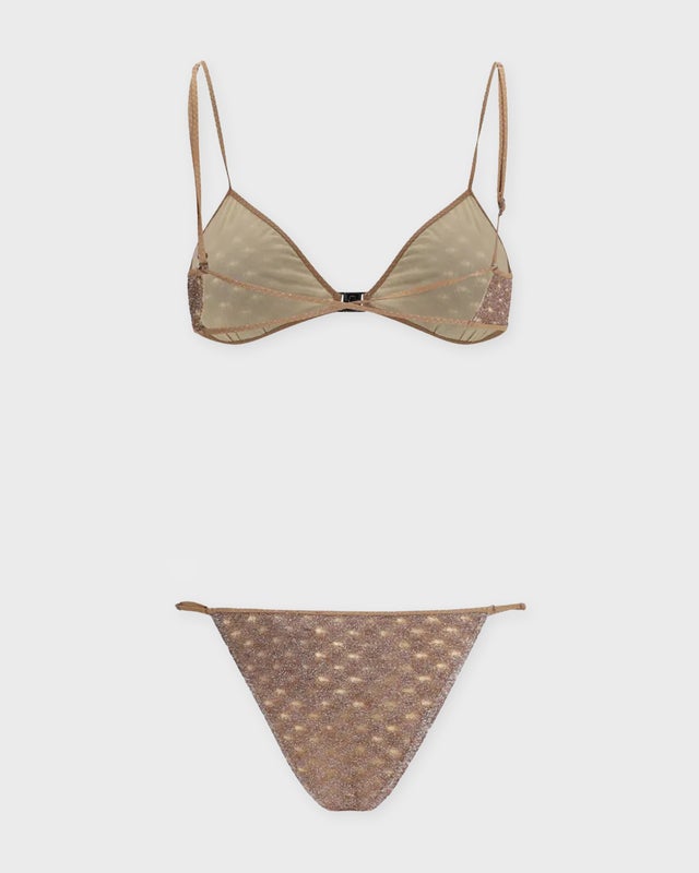 Missoni Bikini lamé viscose  Brown IT 42 (EUR 38)