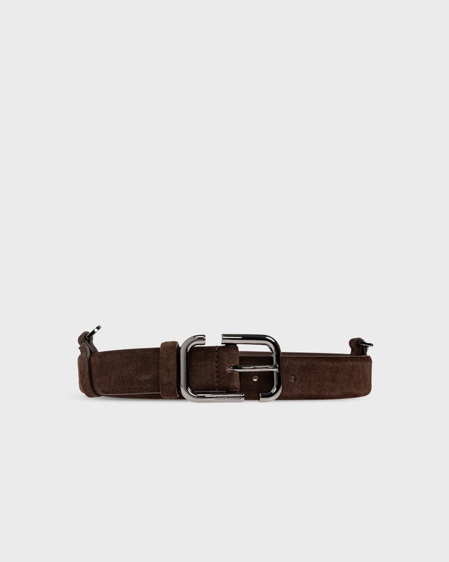 The Attico Belt Cintura Dark Brown M