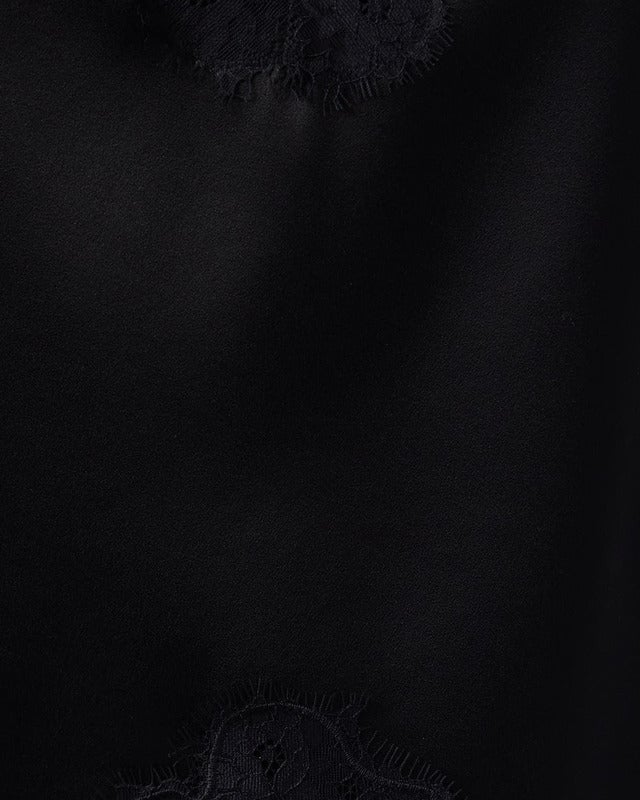 Wakakuu Icons Topp Linz Lace Svart M