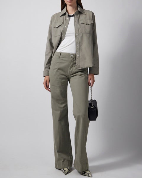 Shirt Classic Comfort Twill Military Khaki 2