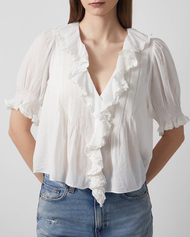 DÔEN Top Henri  White S