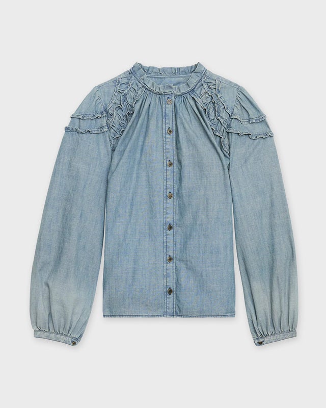 Isabel Marant Étoile Blouse Milya  Blue FR 36 (EUR 34)
