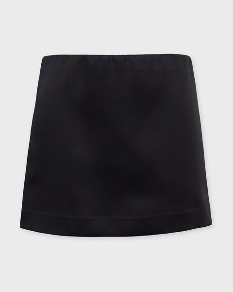 Skirt Miami Mini Satin Black 1