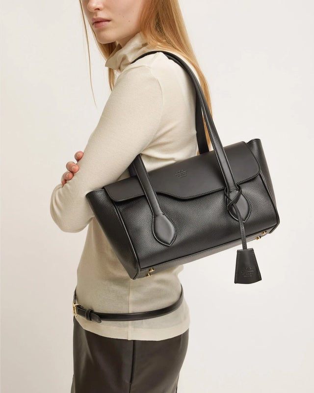 ATP Atelier Bag Eira Grained Leather Black ONESIZE