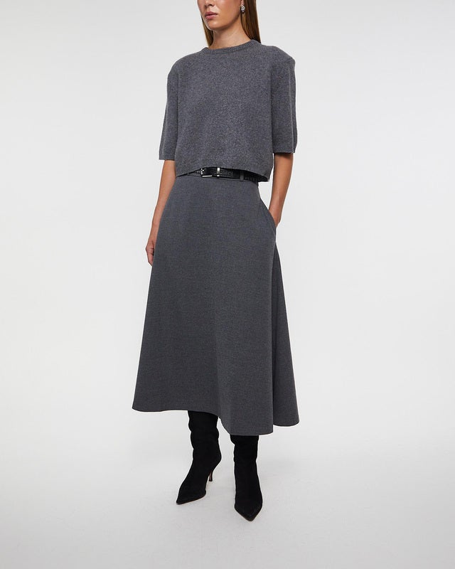 Wakakuu Icons Skirt Rio Wool Blend Grey S