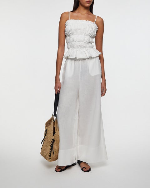 Top Valencia Linen White 2