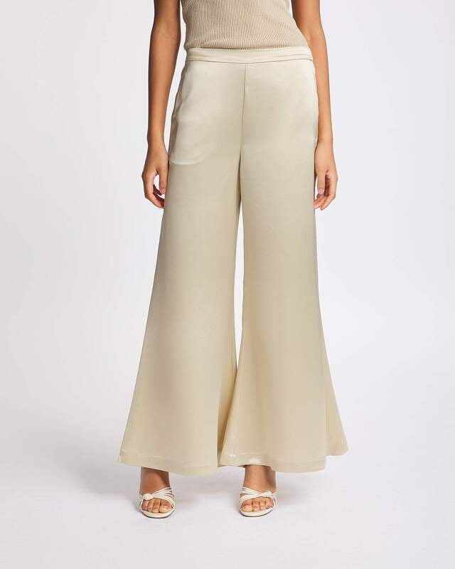 By Malene Birger Trousers Lucee Oyster 44