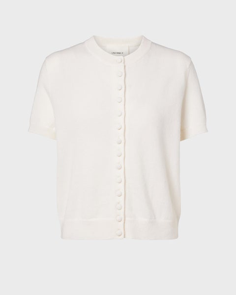 Cardigan Lunea Cashmere Offwhite 1
