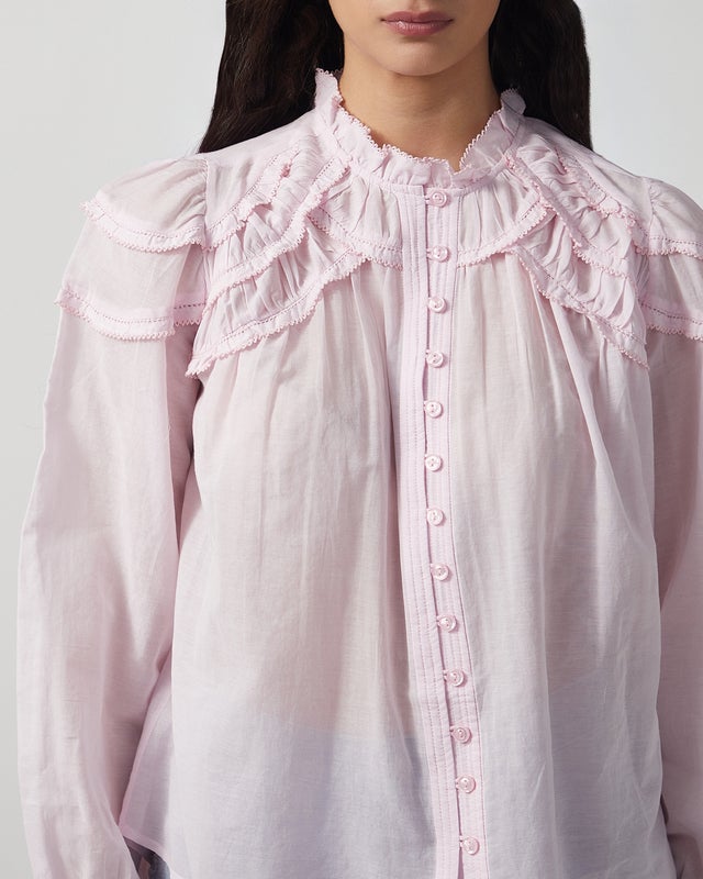 Isabel Marant Étoile Blouse Christa Light pink FR 44 (EUR 42)