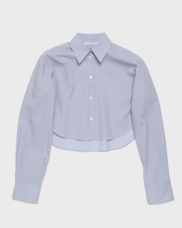 Acne Studios Shirt Pinstripe Brun/blå 36