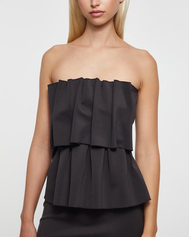 Dagmar Dress Sculpted Slim Chocolate 40