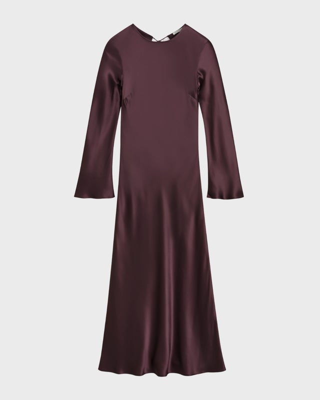 By Malene Birger Dress Parisa Aubergine 42