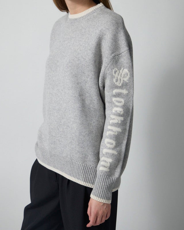 CLOEYS Sweater Sthlm Mono Grey XL-XXL