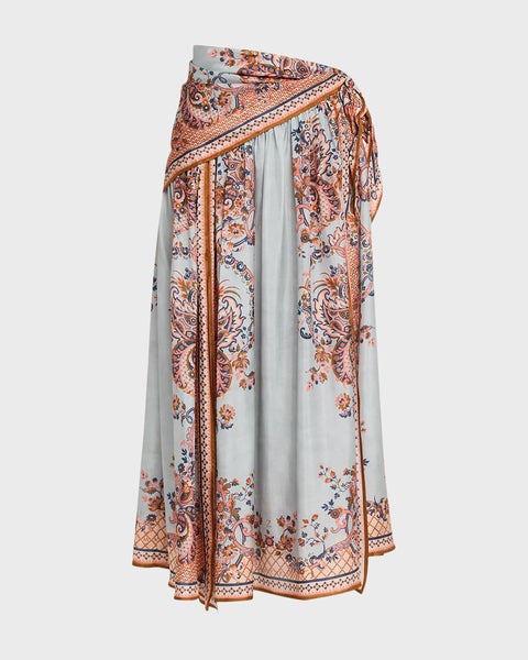 Skirt Midi Aster Scarf 1