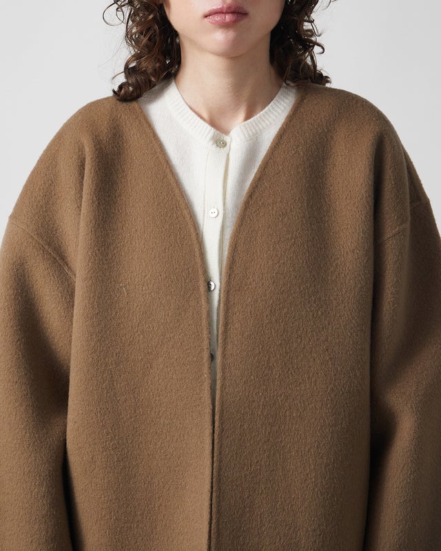 Almada Label  Coat Alba Tan XS