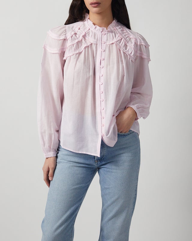 Isabel Marant Étoile Blouse Christa Light pink FR 44 (EUR 42)