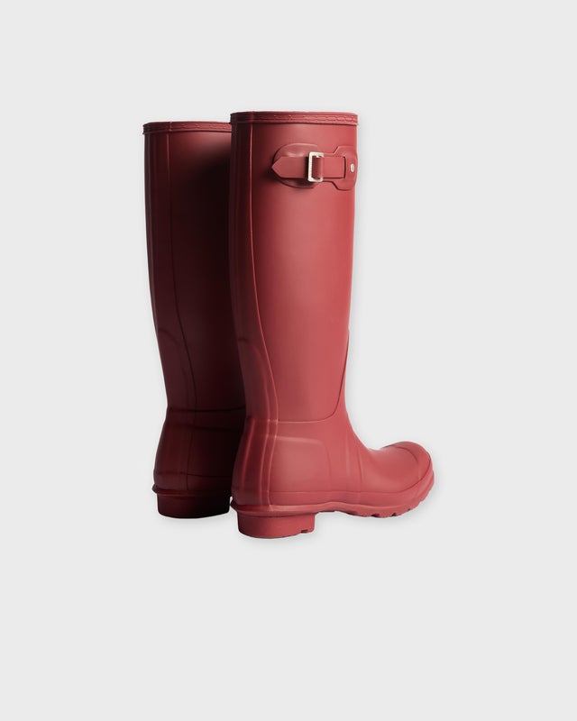 Hunter Boots Women's Original Tall Burgundy EUR 36