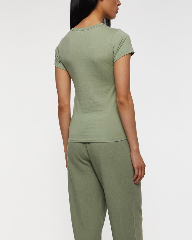 Éterne T-shirt Short Sleeve Sage XS