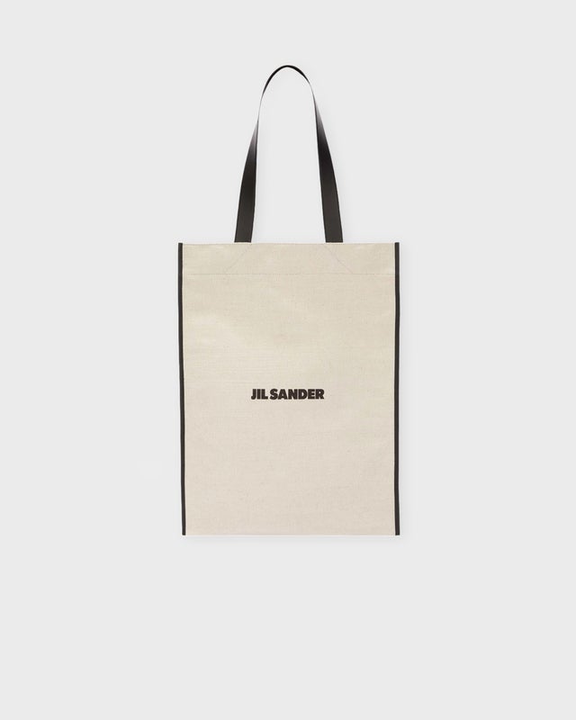 Jil Sander Totebag Logo Printed Border Book Natural ONESIZE