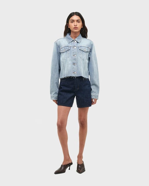 Denim Jacket Origami Vintage Blue 2