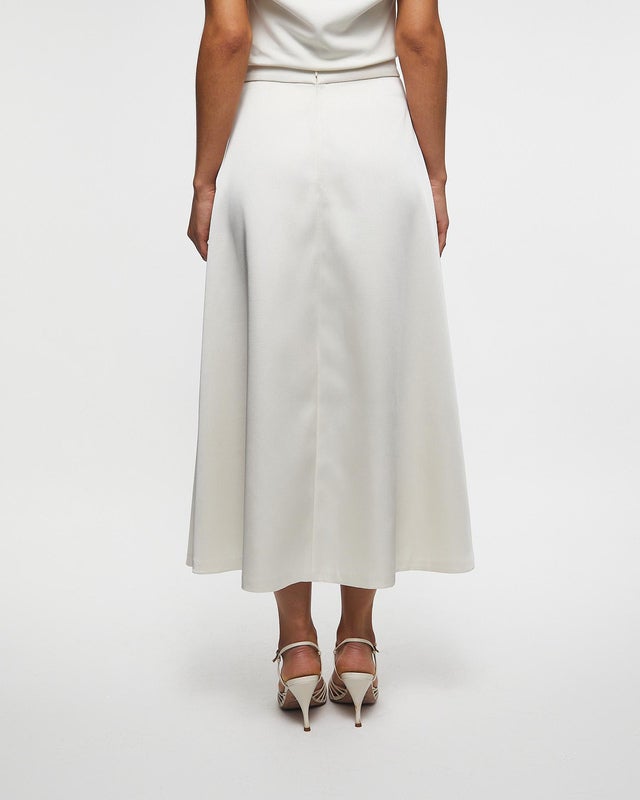 Wakakuu Icons Skirt Rio Satin  Cream S