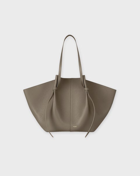 Bag XL Mochi Pebble Grain Leather Taupe 1