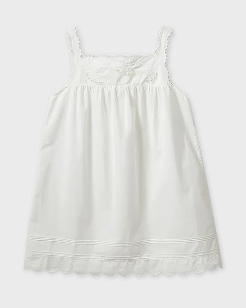 Dress Kirsten Babydoll White 1