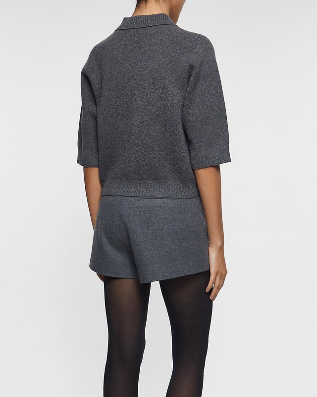 The Garment Cardigan Como Short Grey melange UK 10 (EUR 38)