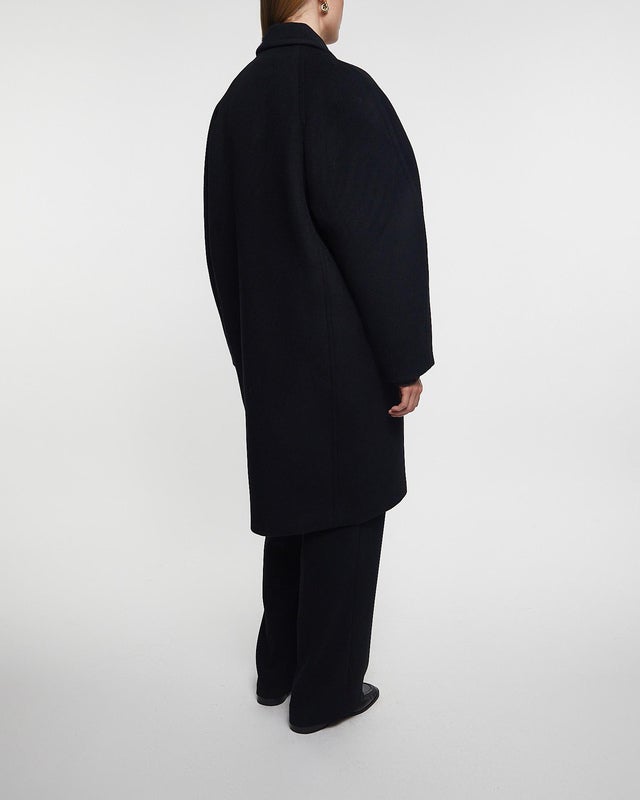 Filippa K Coat Cocoon Black 36
