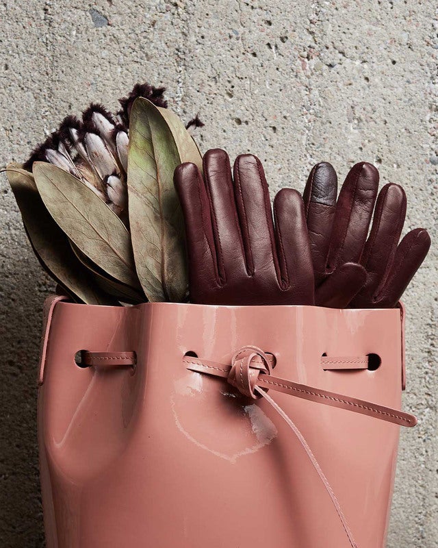 Handsome Stockholm Gloves Essentials Vino Bordeaux L