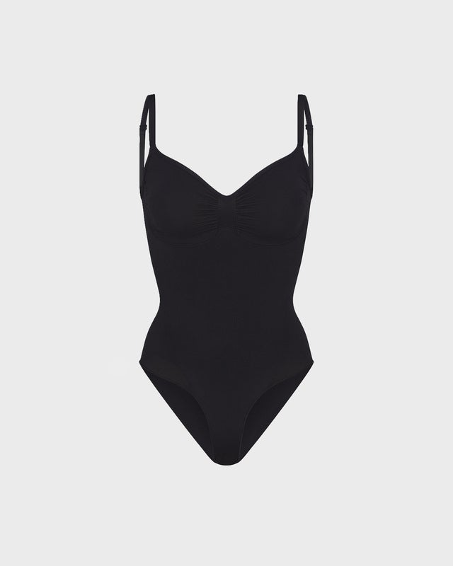 Skims Bodysuit Seamless Sculpt Brief Black 861