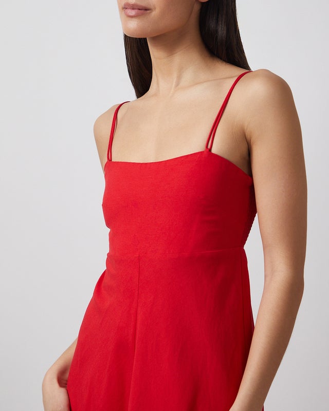 Wakakuu Icons Dress Amalfi Red M