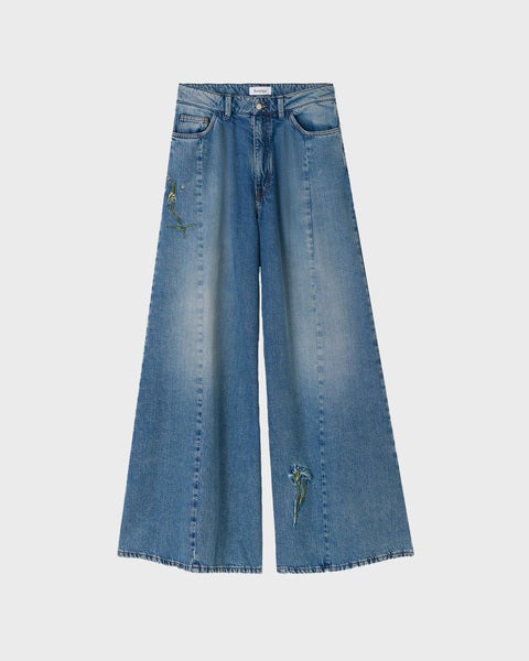 Jeans Maja Embroidery Indigo 1