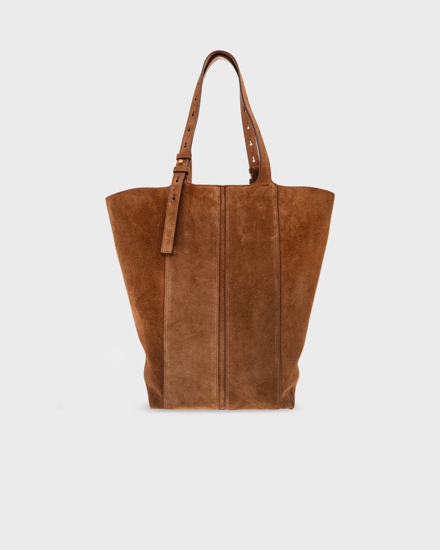 Golden Goose Deluxe Brand Bag Fringed Palmellato Leather Brown ONESIZE