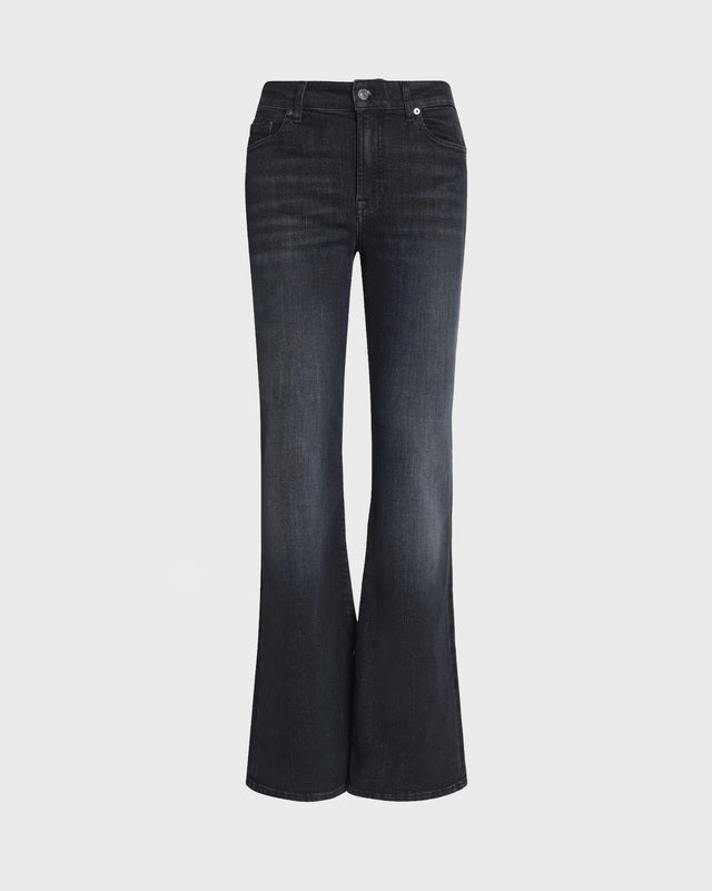 7 For All Mankind Jeans The Leggy Bootcut Carbon Storm Black 27